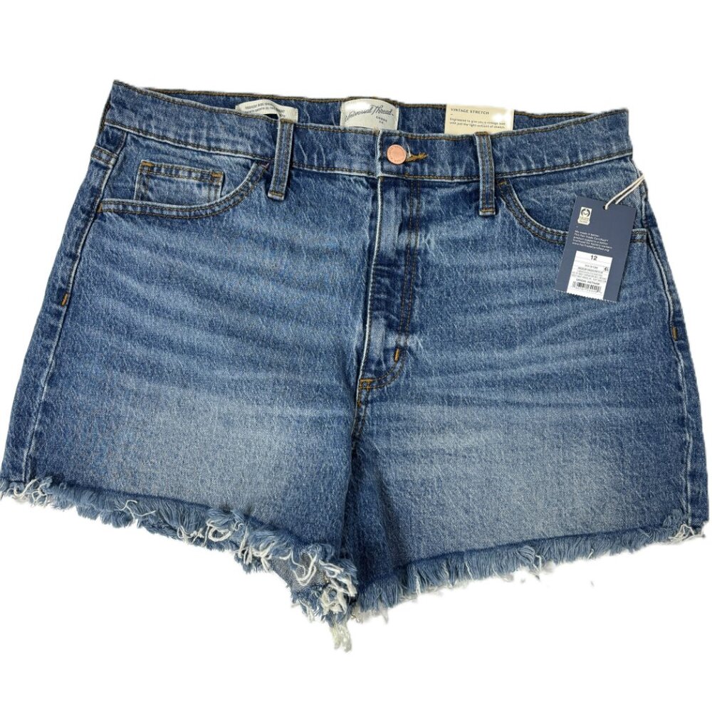 Universal Thread Vintage Stretch Highest Rise Shortie Shorts NWT - Picture 2 of 13